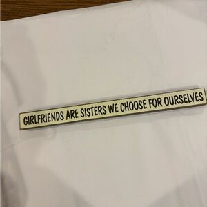 Decorative Sign with Heartfelt Message